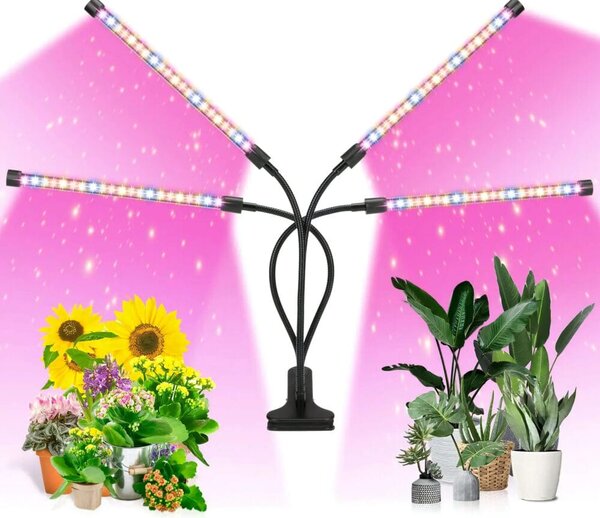 80 UV LED svetilka za rast rastlin 36W USB 3 načini delovanja