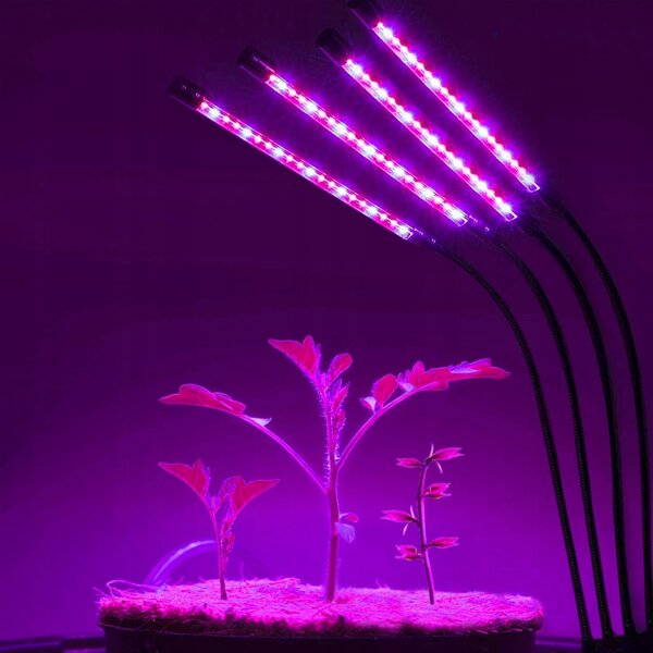 80 UV LED svetilka za rast rastlin 36W USB 3 načini delovanja