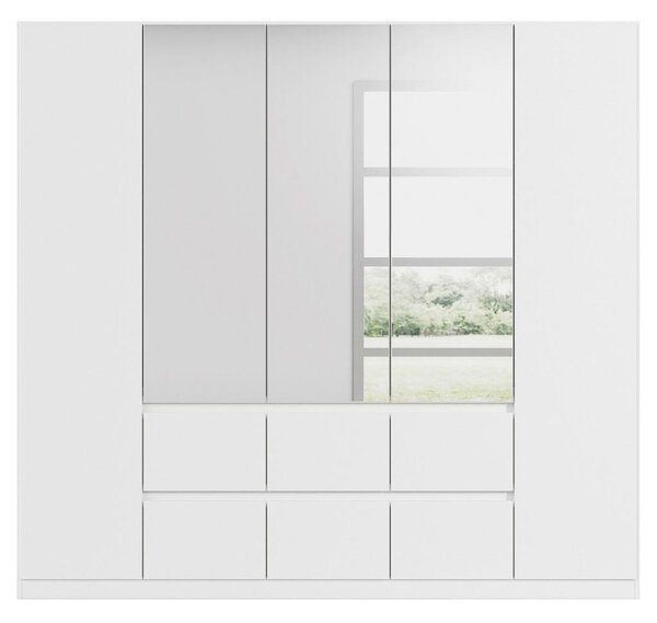 Modern Living Omara S Klasičnimi Vrati Mainz, Bela