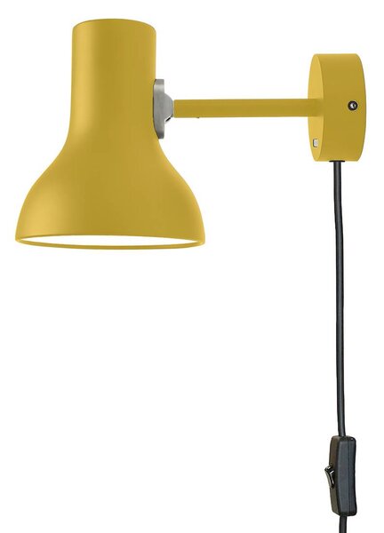 Anglepoise Type 75 Mini Wall z vtičem oker rumena