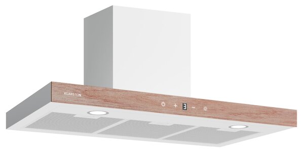 Klarstein ZenFusion T kuhinjska napa | 881,6 m³/h | A++ | 210 W DC | 47 dB | odvod zraka/recirkulacija