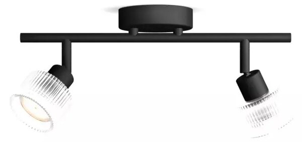 HOREN PHILIPS LED reflektor SPOT 2XGU10 crni 8721103143518