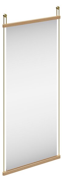 WoudWoud - Suspended Mirror Large hrast/Satin Medeninasta Woud