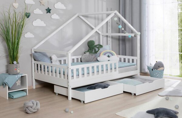 Livetastic Postelja Lou, 140x200cm, 1x Letveno Dno, Brez Vzmetnice