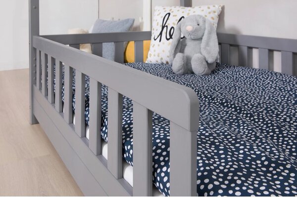 Livetastic Postelja Lou, 90x200cm, 1x Letveno Dno, Brez Vzmetnice