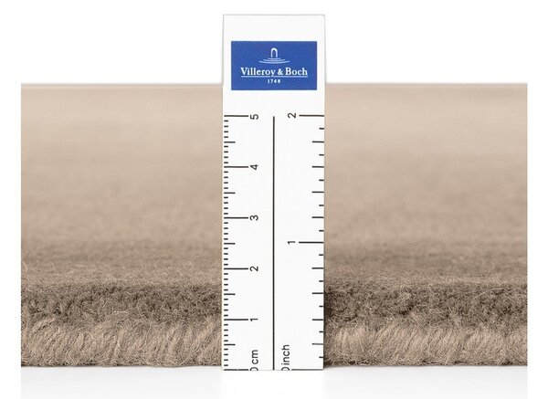 Bež ročno tkana okrogla preproga iz mešanice volne ø 160 cm Kari Organic – Villeroy&Boch