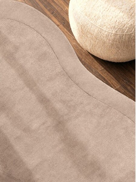 Bež ročno tkana preproga iz mešanice volne 125x200 cm Kari Organic – Villeroy&Boch