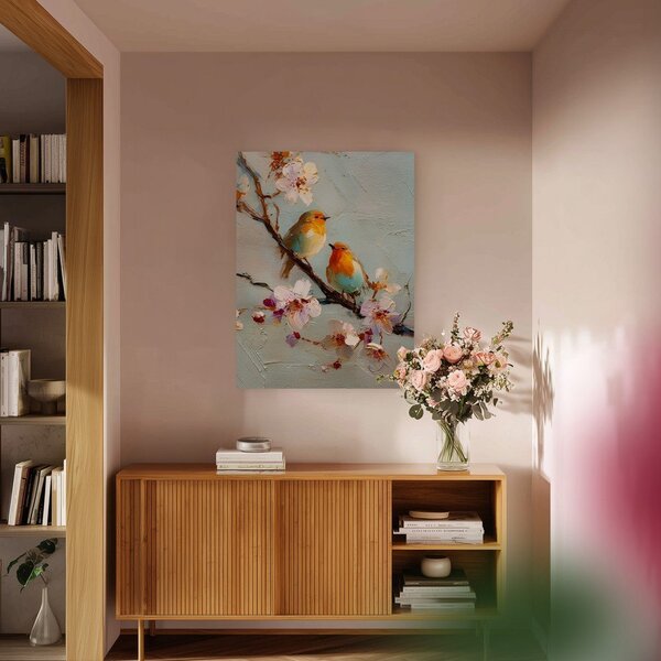 Tiskana slika z okvirjem 60x80 cm Robins – Styler
