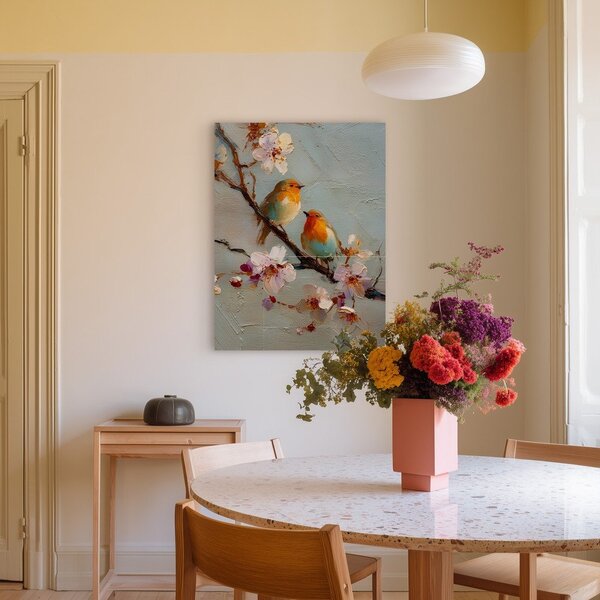 Tiskana slika z okvirjem 60x80 cm Robins – Styler