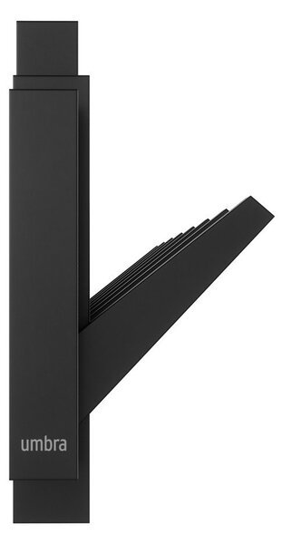 Črn plastičen stenski obešalnik 72 cm Sticks – Umbra