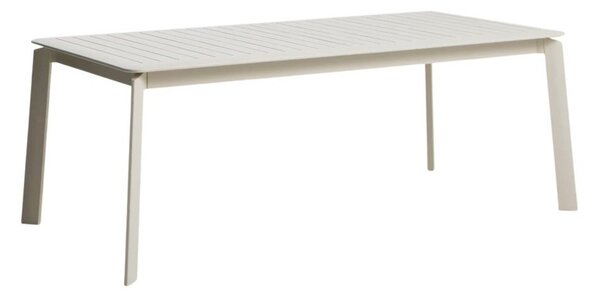 Kovinska vrtna miza 100x205 cm Brela – Kave Home