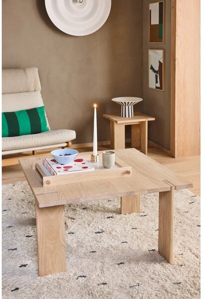 Črno-bela/bež skleda iz kamenine ø 30 cm Toppu – OYOY Living Design