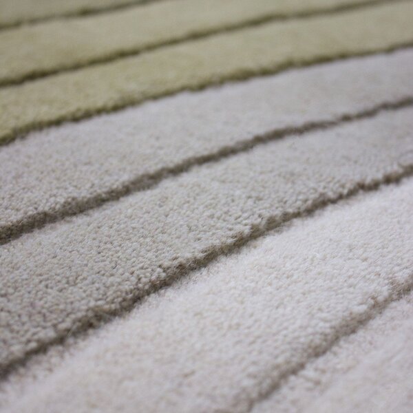 Zelena ročno tkana volnena preproga 160x230 cm Puddle Ombre – Flair Rugs