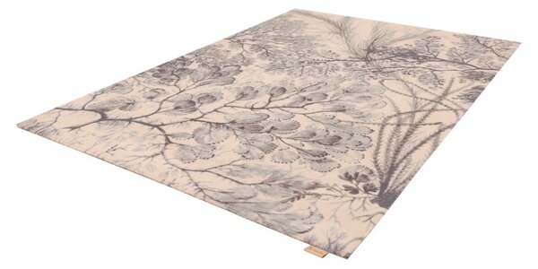 Mentolno zelena/bež volnena preproga 133x190 cm V&A Calisia Kelp – Agnella