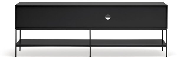 Črna TV omarica 220x74x45 cm Platt – Teulat