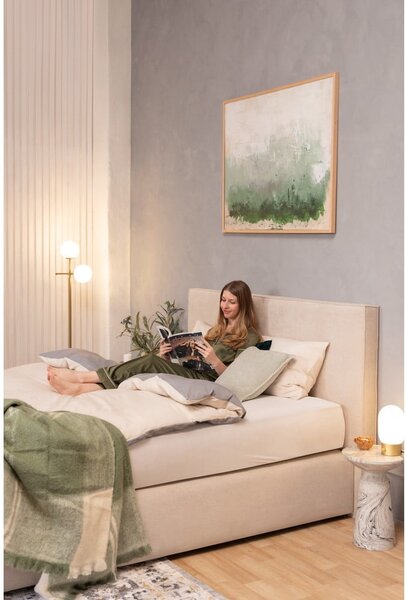 Bež boxspring postelja 180x200 cm Olia Bold – Bonami Selection
