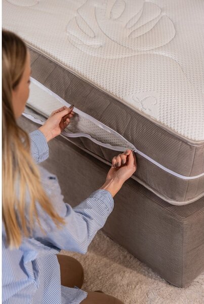 Bež boxspring postelja 180x200 cm Olia Bold – Bonami Selection
