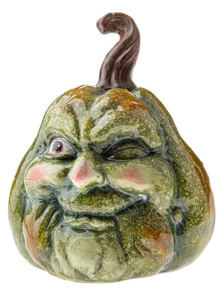 Keramičen svečnik z motivom za noč čarovnic Pumpkin – Dakls