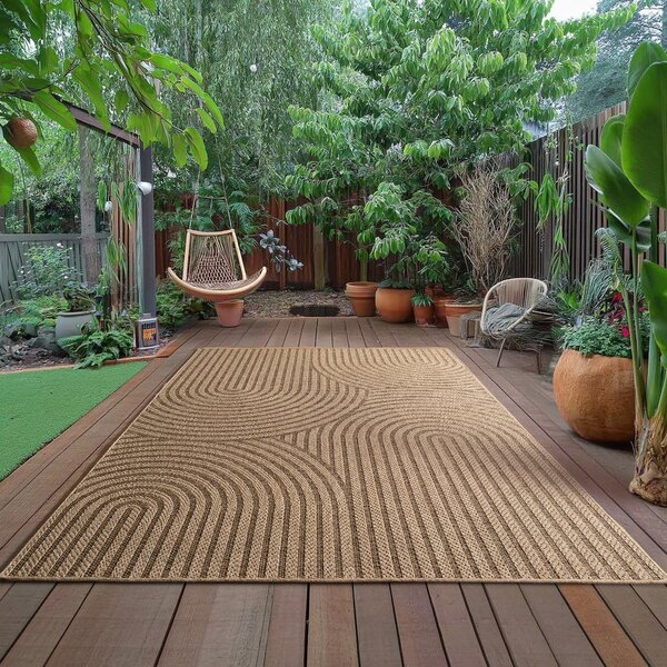 Rjava notranja in zunanja preproga 80x150 cm Timber 1401 – Ayyildiz Carpets