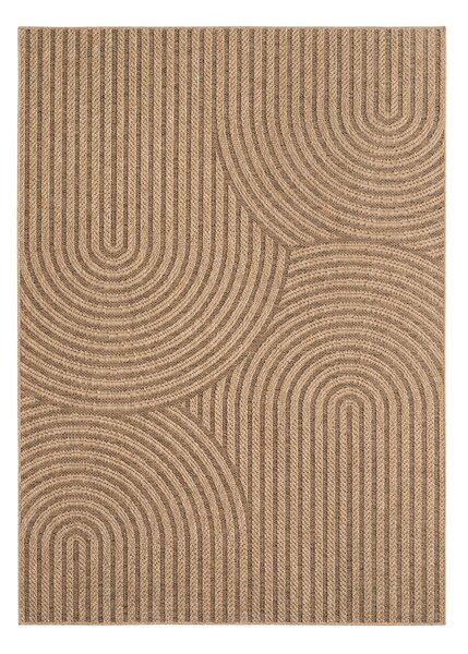 Rjav zunanji in notranji tekač 80x250 cm Timber 1401 – Ayyildiz Carpets