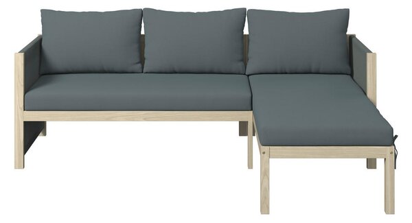 LOUNGE GARNITURA akacija masivno