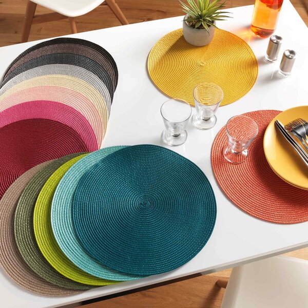 Plastičen pogrinjek ø 35 cm Zebulon – douceur d'intérieur