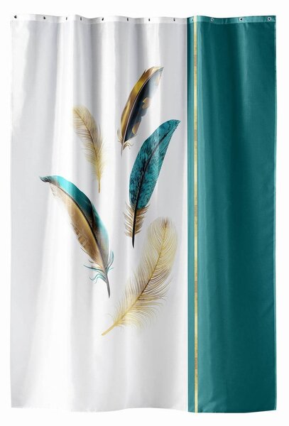 Zavesa za tuš 180x200 cm Plumiss – douceur d'intérieur
