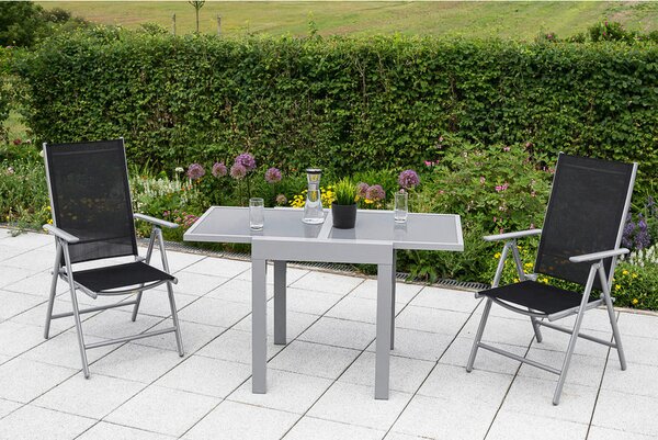VRTNI SET aluminij srebrne barve srebrne barve
