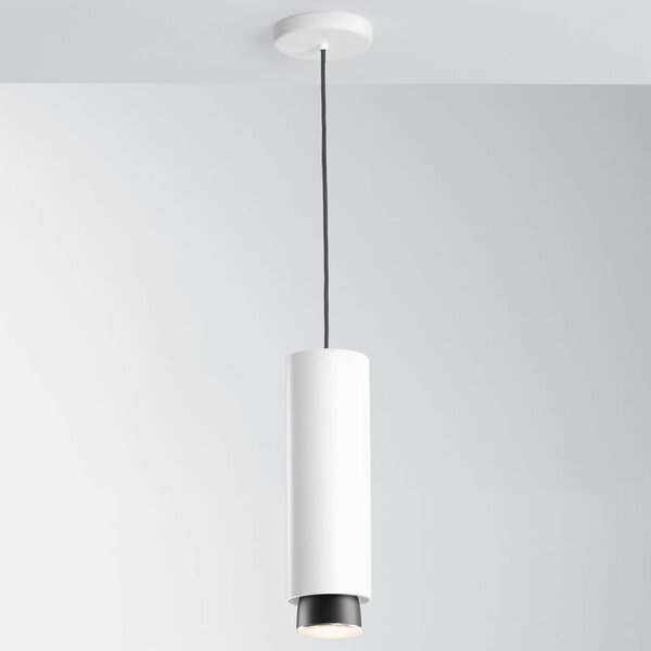 Fabbian Claque LED viseča svetilka 30 cm bela