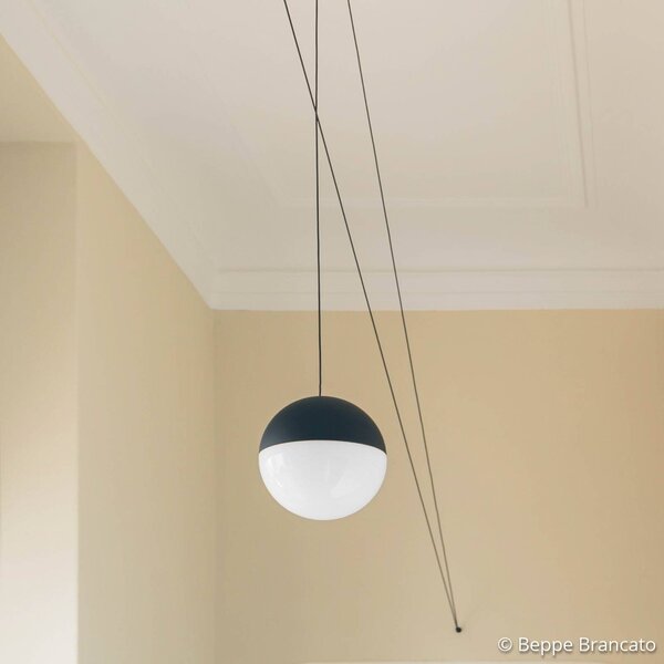 FLOS String light obesek, 12 m kabla, krogla