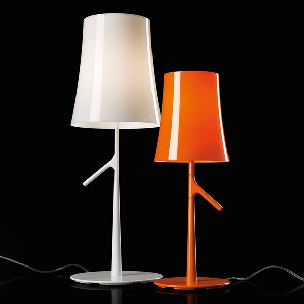 Foscarini Birdie grande LED namizna svetilka bela dim