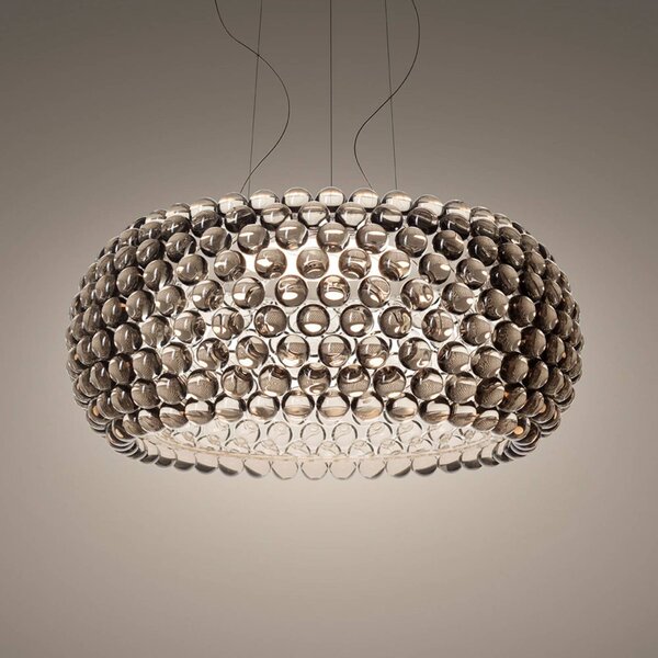 Foscarini Caboche Plus Grande obesek dimno siva