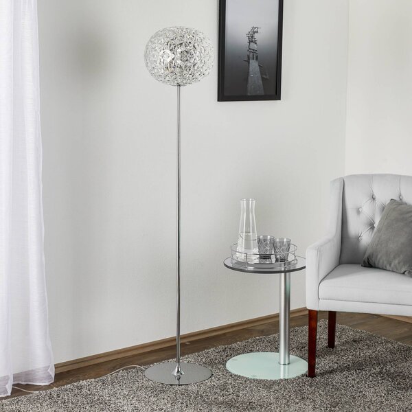 Kartell Planet LED talna svetilka 160 cm kristalno čista