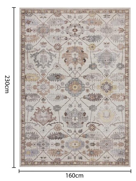 Preproga Flanel Multi Beige
