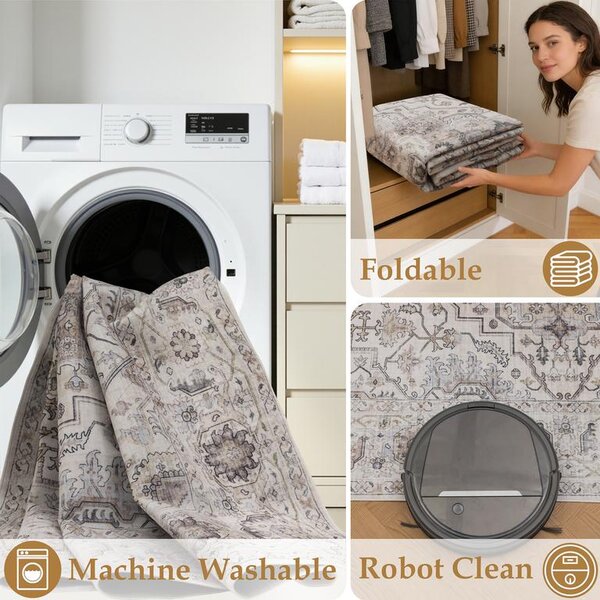 Preproga Flanel Light Beige