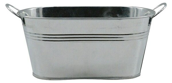Pocinkana kad (Kovina, Do x Š x V: 22 x 12,5 x 10,5 cm)