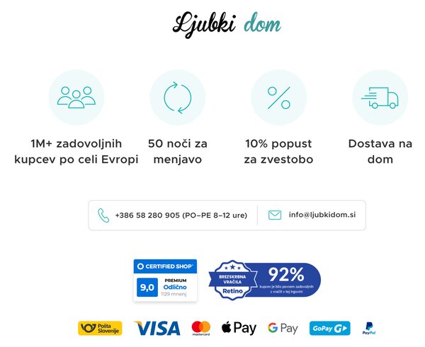 DVOSLOJNA zaščitna prevleka za vzmetnico - TOPPER 80 x 200 cm