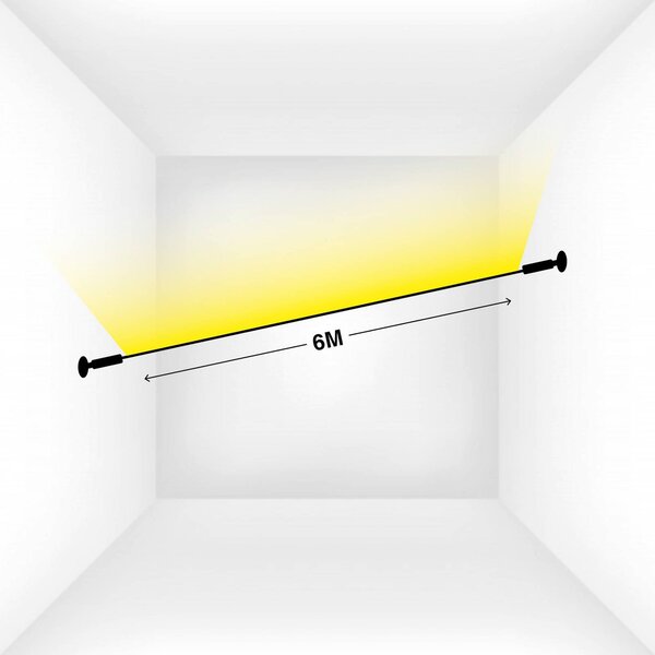 SLC SkyLine profil za LED trakove, dolžina 6 m