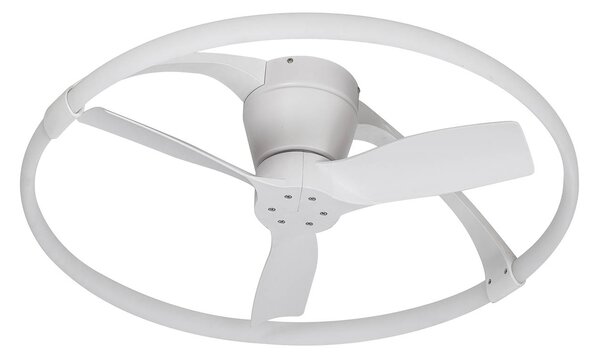 Stropni ventilator LED Nepal Mini, aplikacija, bela