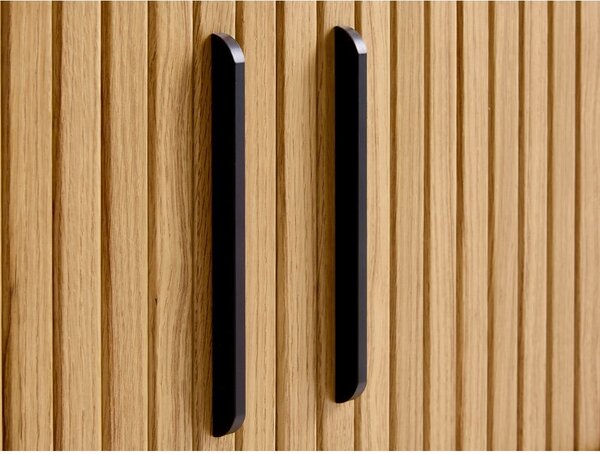 TV omarica v hrastovem dekorju 56x180 cm Nola – Unique Furniture