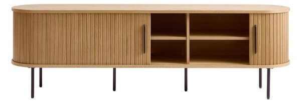 TV omarica v hrastovem dekorju 56x180 cm Nola – Unique Furniture