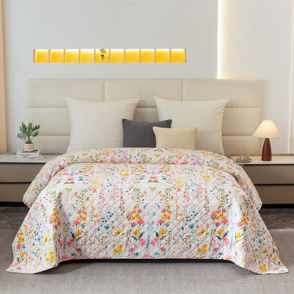 Pregrinjalo za posteljo MILLEFLEUR, barvno Dimenzije: 170 x 210 cm