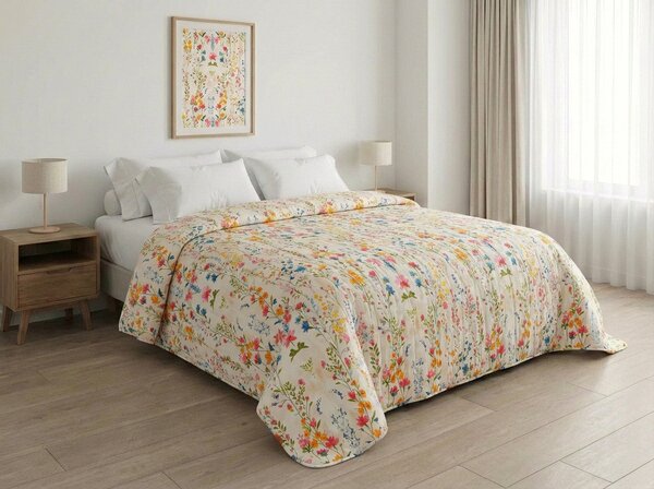 Pregrinjalo za posteljo MILLEFLEUR, barvno Dimenzije: 170 x 210 cm