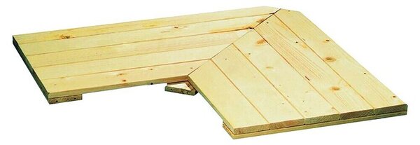 Regalux Regalsystem Heavy Kotna tla (Š x G: 46,2 x 82,5 cm, Les)