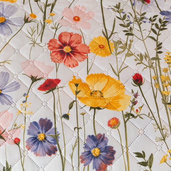 Pregrinjalo za posteljo WILDFLOWERS, barvno Dimenzije: 170 x 210 cm
