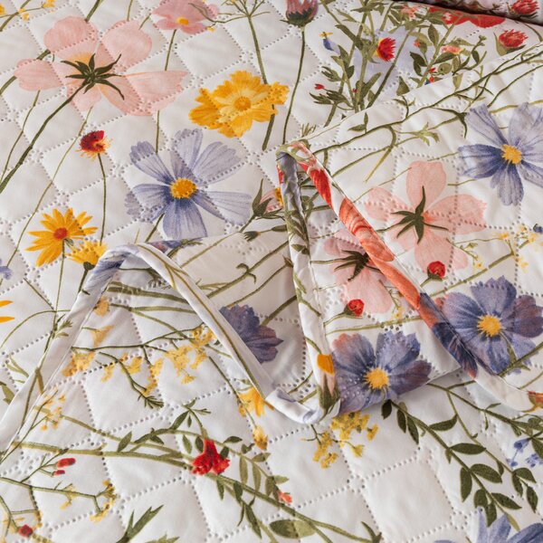 Pregrinjalo za posteljo WILDFLOWERS, barvno Dimenzije: 170 x 210 cm