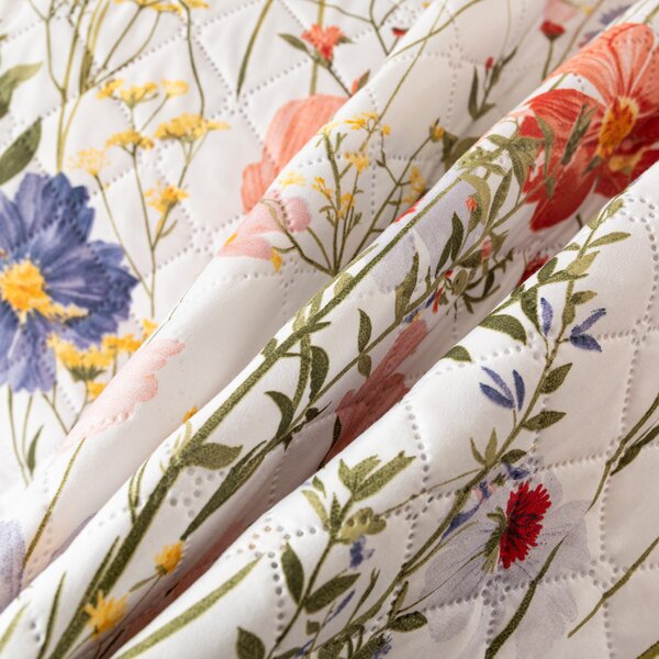 Pregrinjalo za posteljo WILDFLOWERS, barvno Dimenzije: 170 x 210 cm