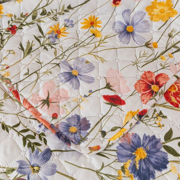 Pregrinjalo za posteljo WILDFLOWERS, barvno Dimenzije: 170 x 210 cm