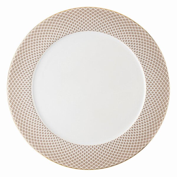 PLITVI KROŽNIK Francis Carreau Beige 33/2 cm