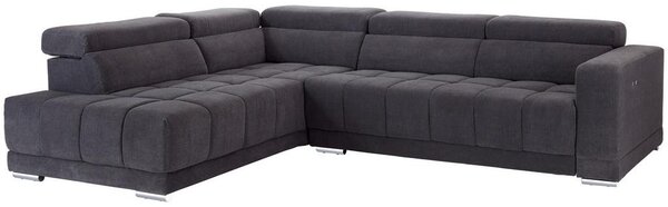 Modern Living Sedežna Garnitura Hogan, Siva, Relax Funkcija
